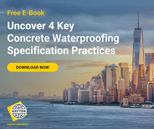 Concrete Waterproofing: The Next Step to a More Resilient Design